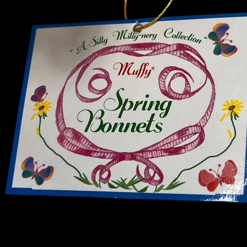 NABCO Hoppy Vanderhare Easter LOT Rose 4346 Muffy Spring Bonnets Baskets Tags - Picture 10 of 16